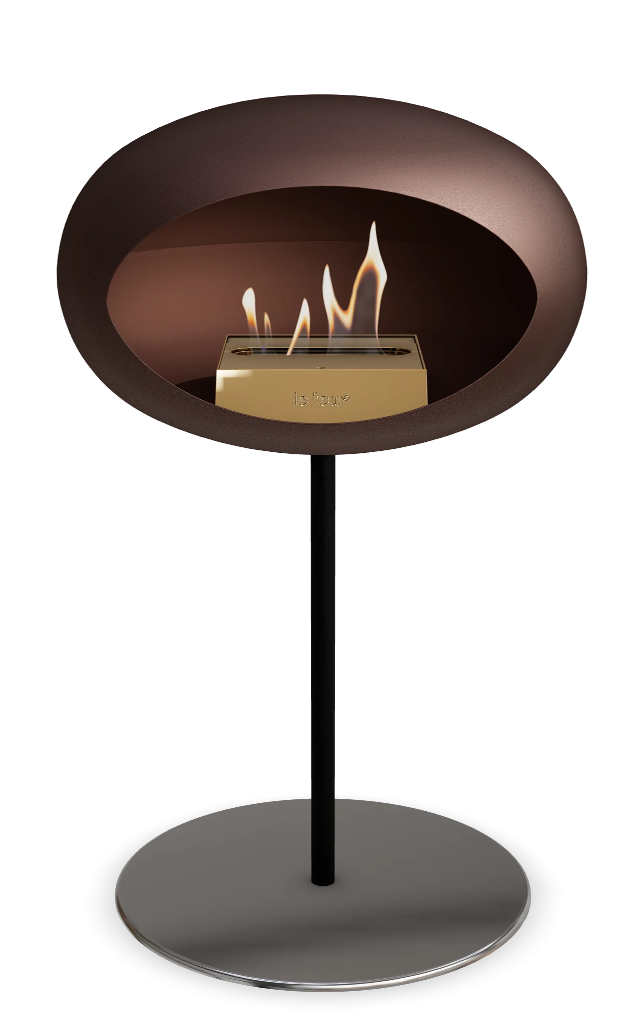 Le Feu Mocca Ground Steel Low