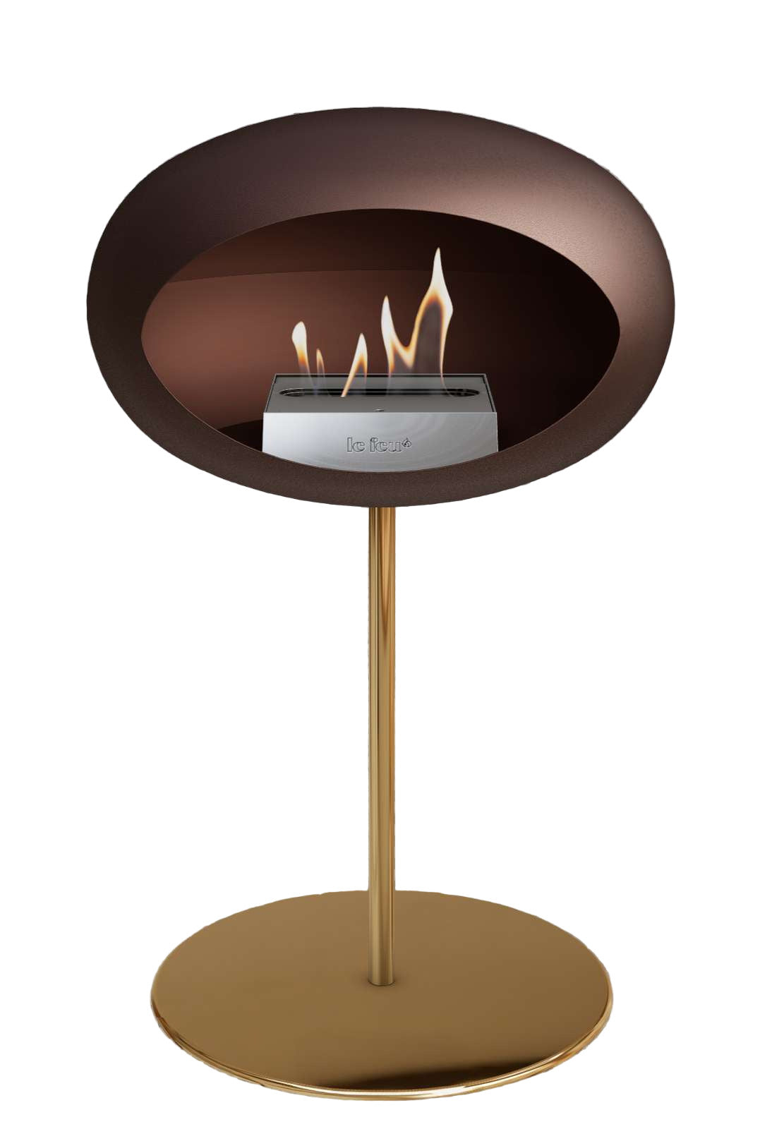 Le Feu Mocca Ground Steel Low