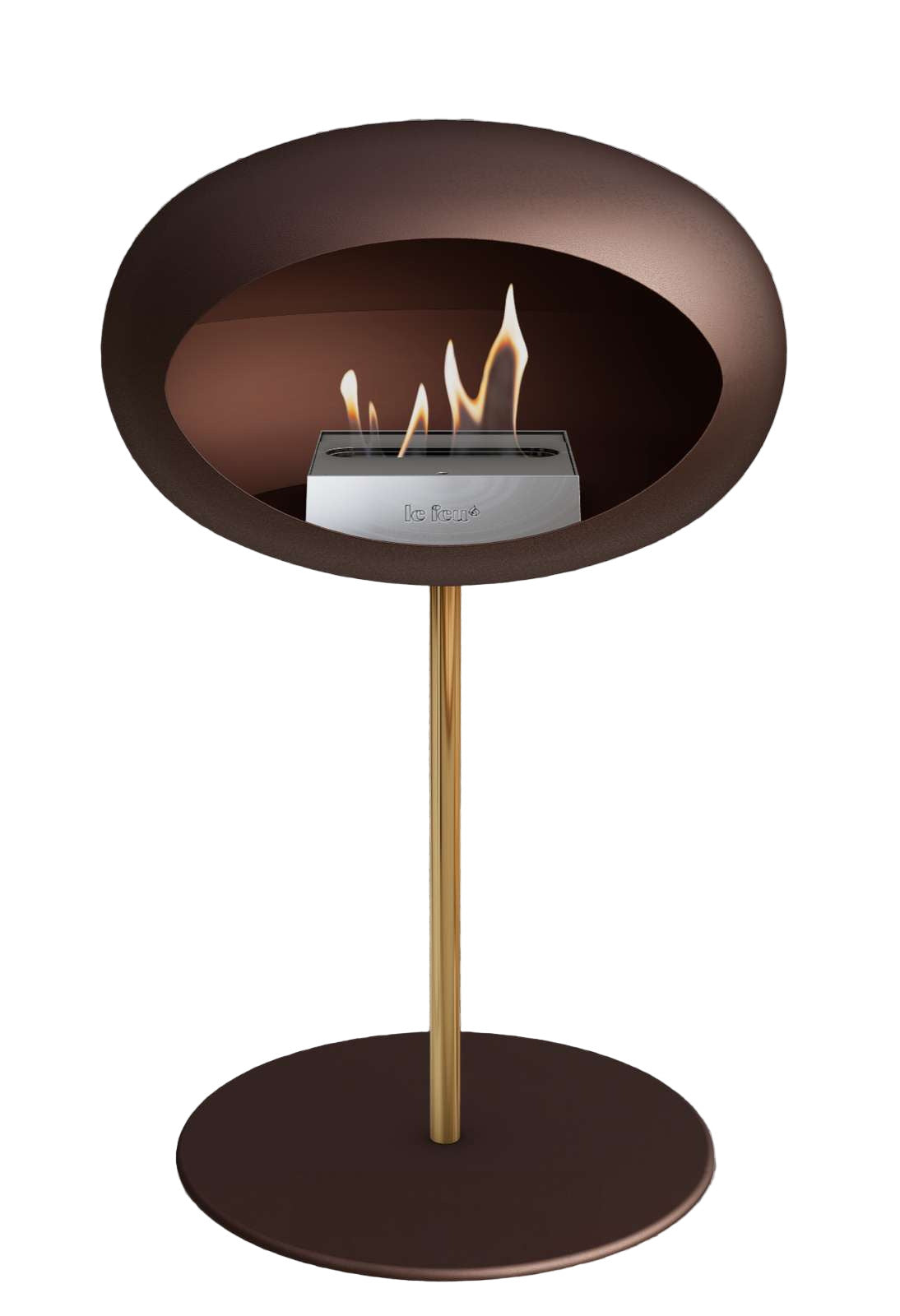 Le Feu Mocca Ground Steel Low