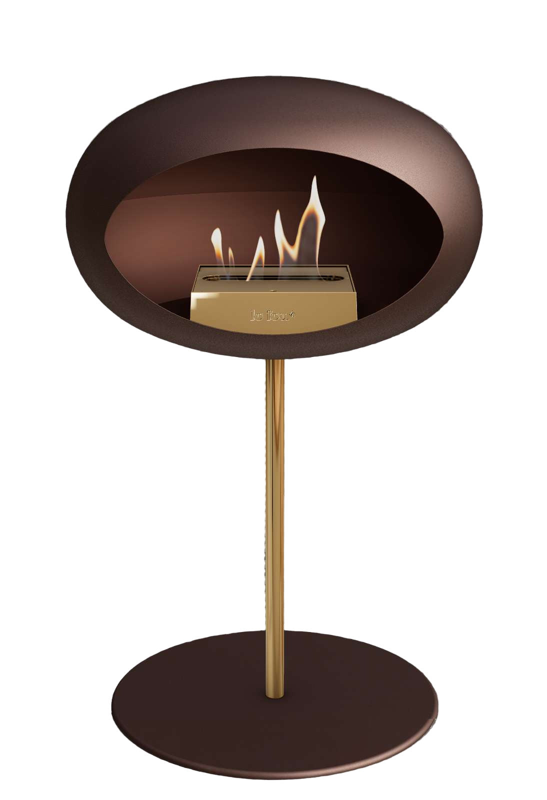 Le Feu Mocca Ground Steel Low