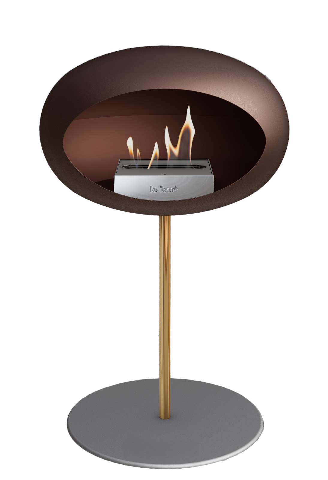 Le Feu Mocca Ground Steel Low