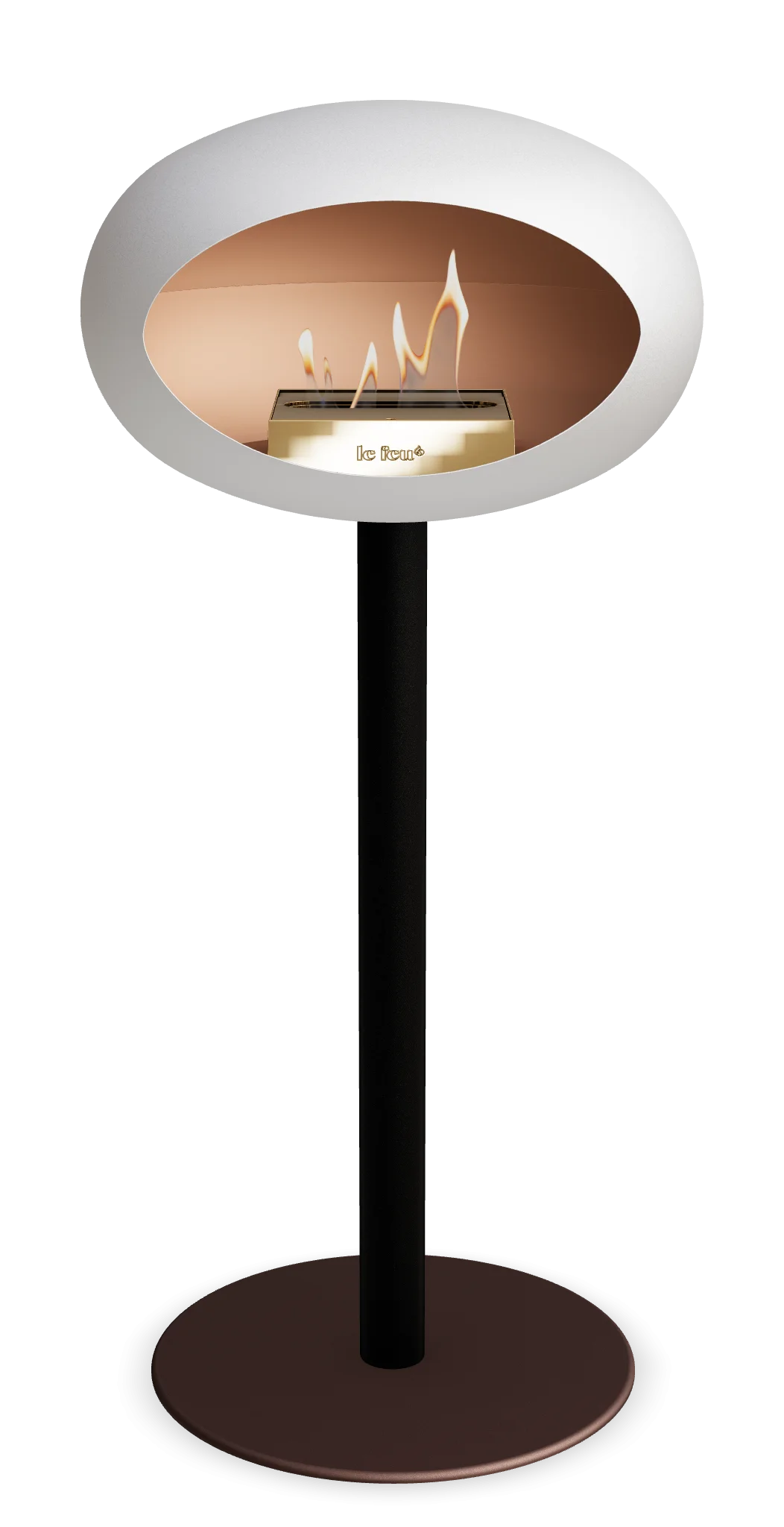 Le Feu White Ground Steel High