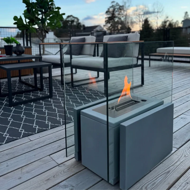Tenderflame Freestanding MgO Concrete
