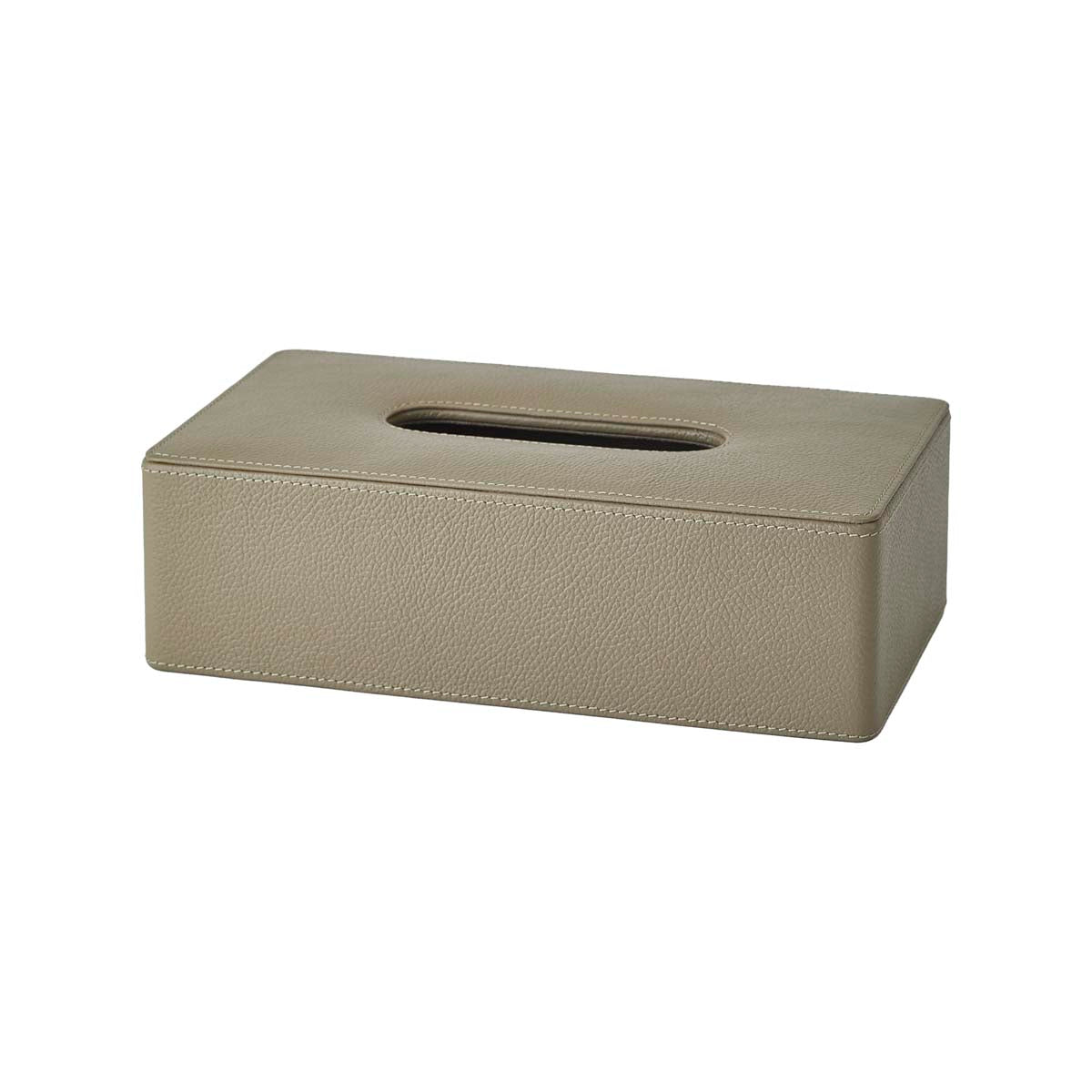Aquanova LOTUS Taschentuchbox in Taupe – Produktansicht.