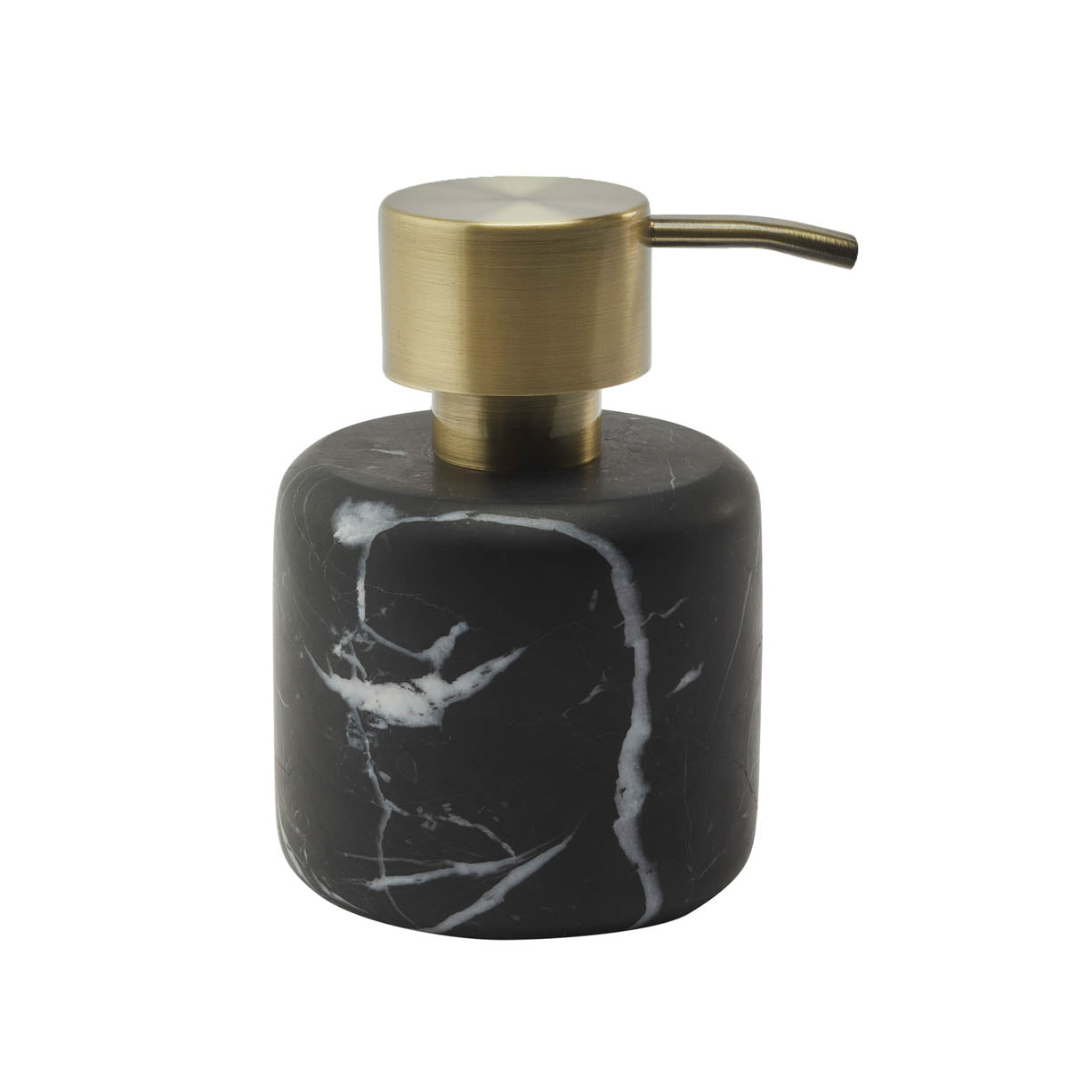 Aquanova NERO Seifenspender mittel in Schwarz – Produktansicht.