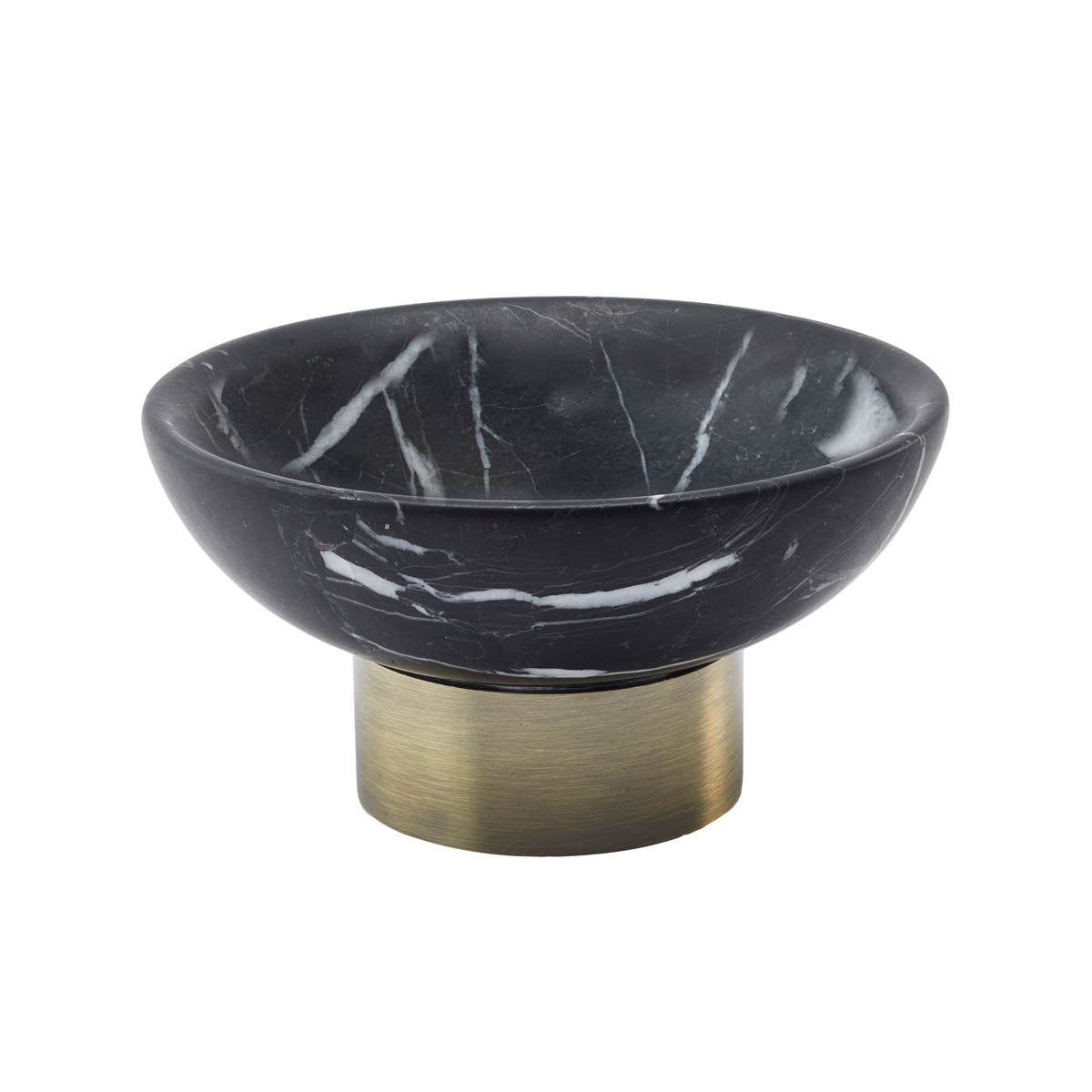 Aquanova NERO Seifenschale in Schwarz – Produktansicht.