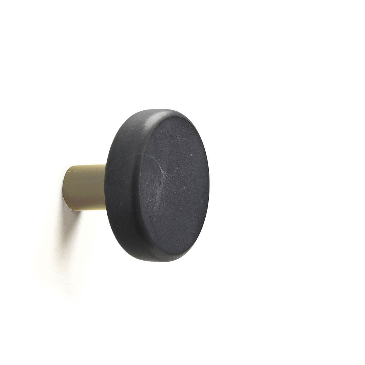 Aquanova NERO Wandhaken in Schwarz – Produktansicht.