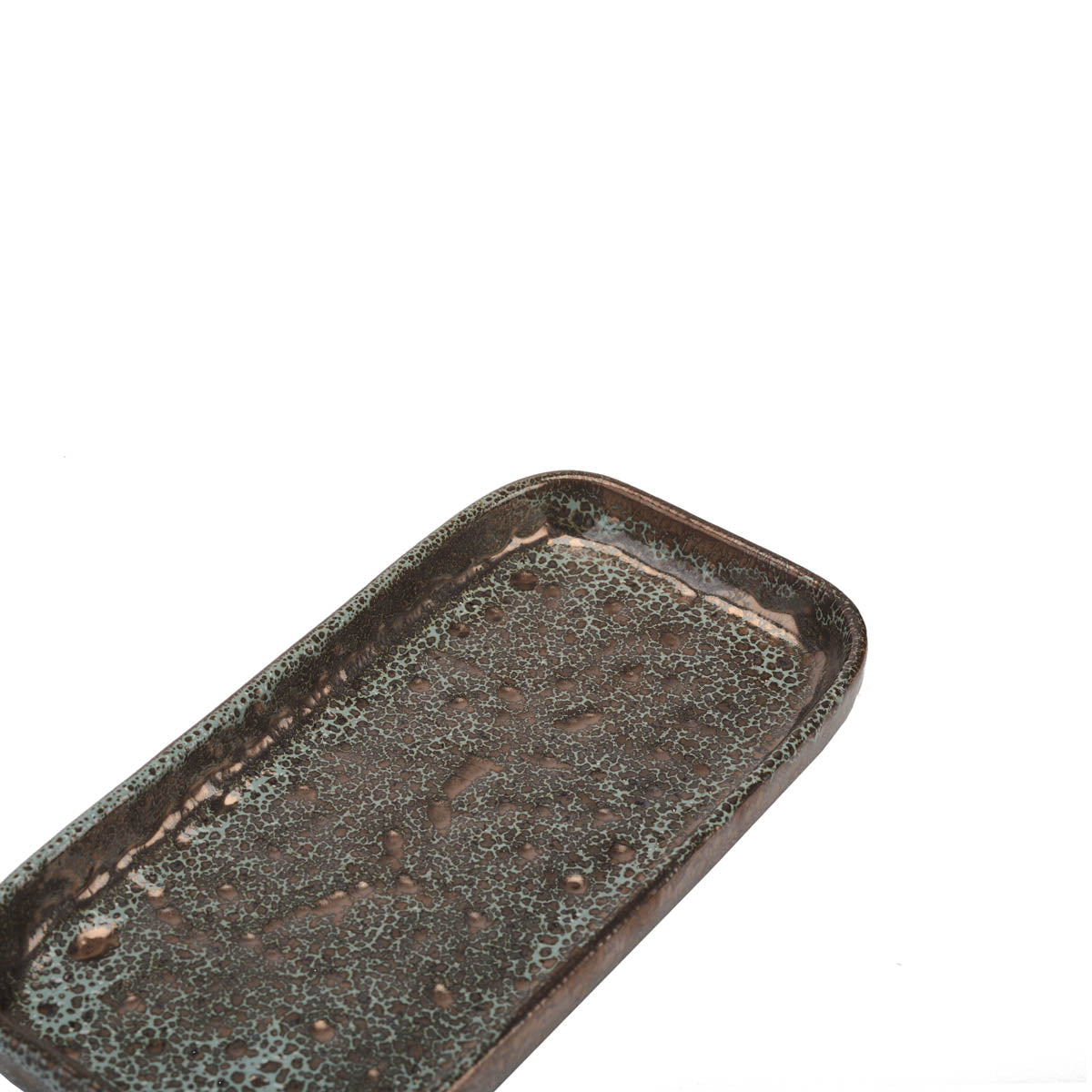 Aquanova UGO Tablett in Vintage Bronze – Produktansicht.