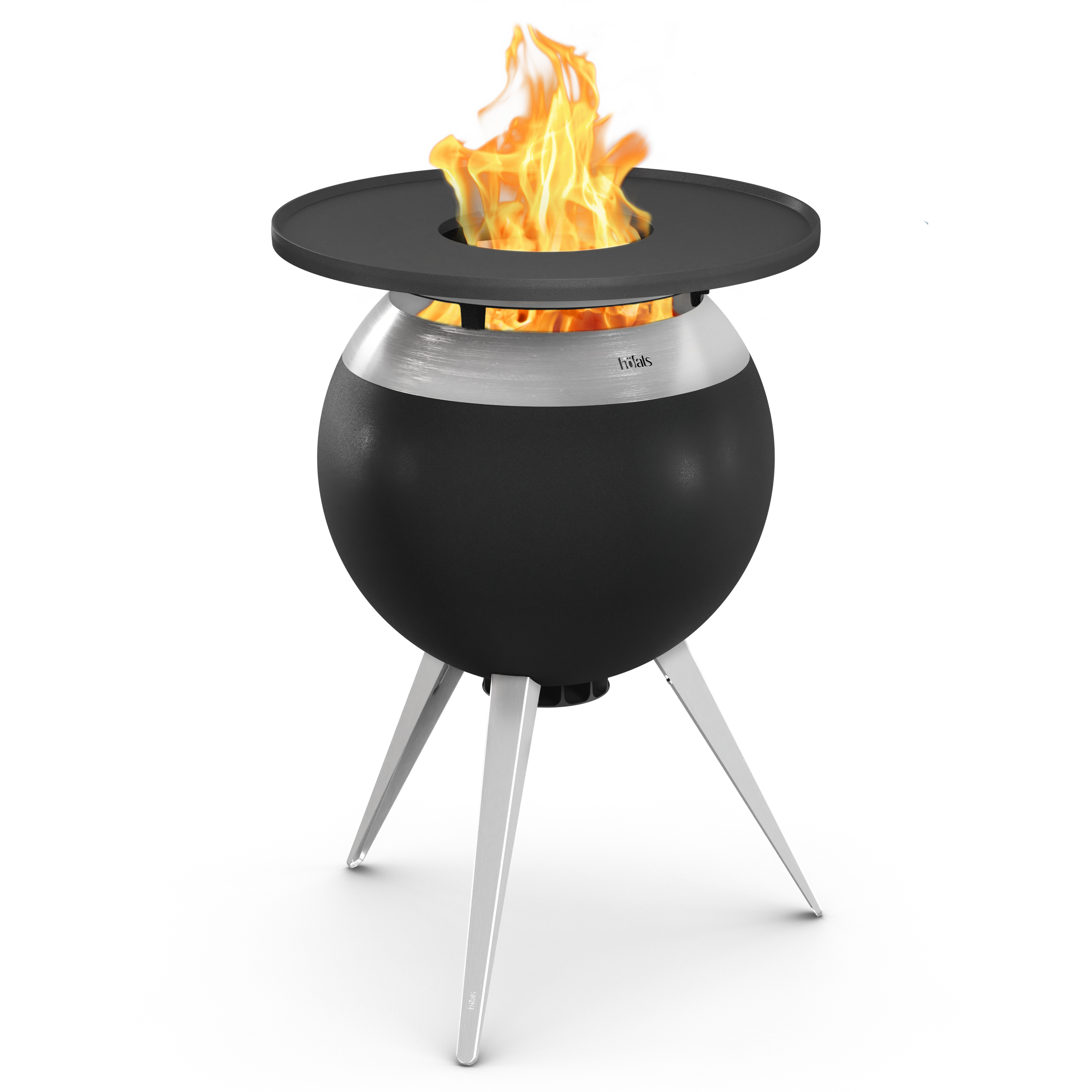 Höfats MOON 55 Plancha-Grillset hoch