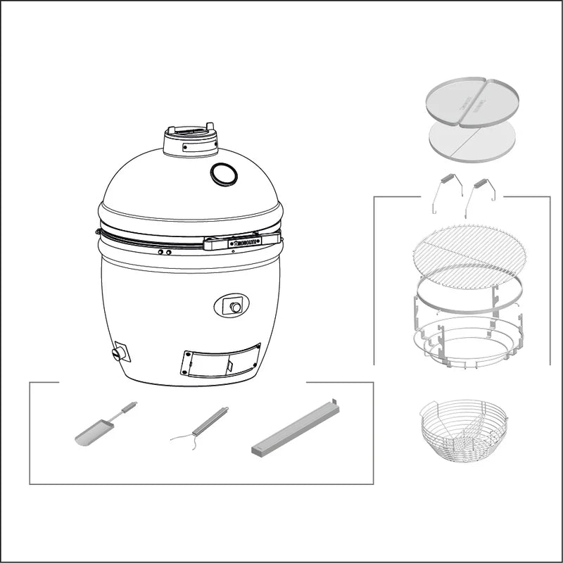 MONOLITH TWO.55 Keramikgrill